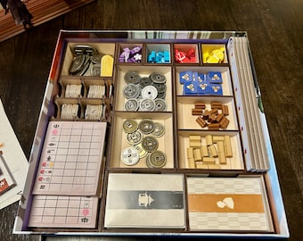Custom Insert/Organizer Compatible with Iki, plus Akebono Expansion (digital cut files)