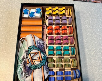 Insert/Organizer Compatible with Zoo Vadis Board Game (Digital File)