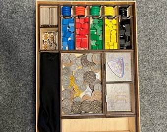 Insert Organizer Compatible with Orleans Board Game Digital Cut File