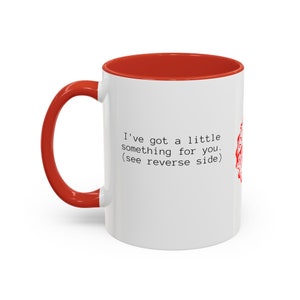 Dad Joke Coffee Mug - &quot;I&#39;ve got a little something for you...&quot; - Hilarious Gift for Dads and dad Enthusiasts - Punny Coffee Cup for Laughs!