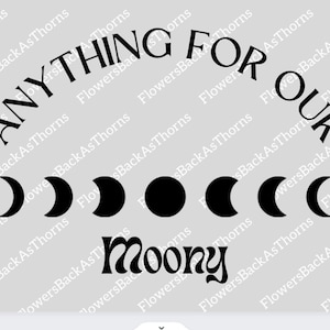 Anything for Our Moony Marauders Wolfstar SVG Cricut cutting machine file