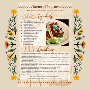 50 Mexican Recipes for Global Foodies PDF Mexican E-cookbook Instant