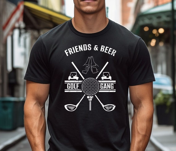 Golf Gang Freunde und Bier Golf Freundschaft Unisex Softstyle - .de