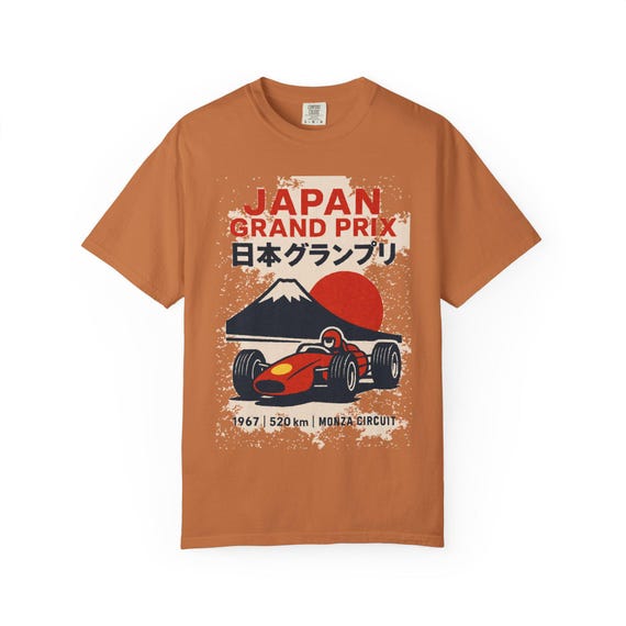 Japan Grand Prix Racing Tee: Vintage Motorsport T-shirt - Etsy