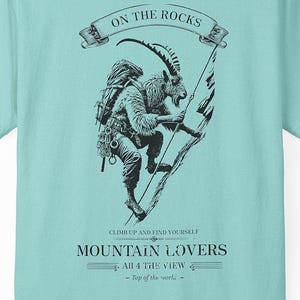 Mountain goat shirt - Etsy 日本
