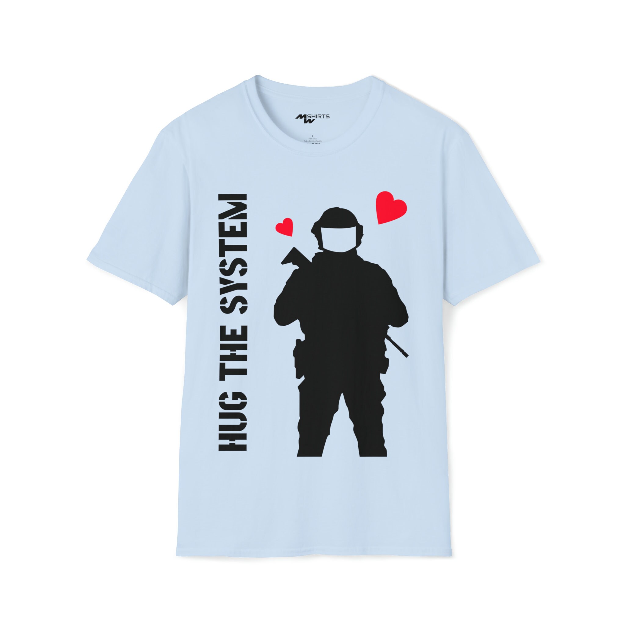 Hug the System Unisex Softstyle T-shirt - Etsy