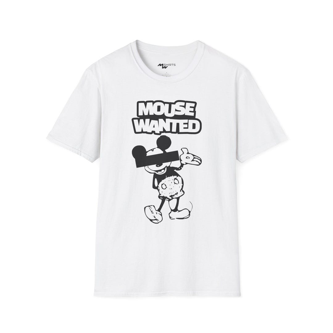 Mouse Wanted Graphic Tee: Unisex Rodent Lover Shirt - Etsy