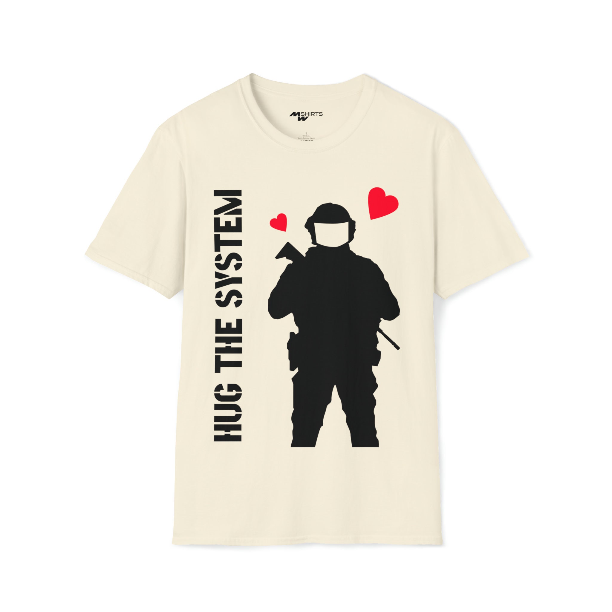 Hug the System Unisex Softstyle T-shirt - Etsy