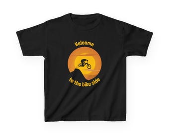 Kids Bike Adventure Tee: Fun Cycling Shirt for Active Play
