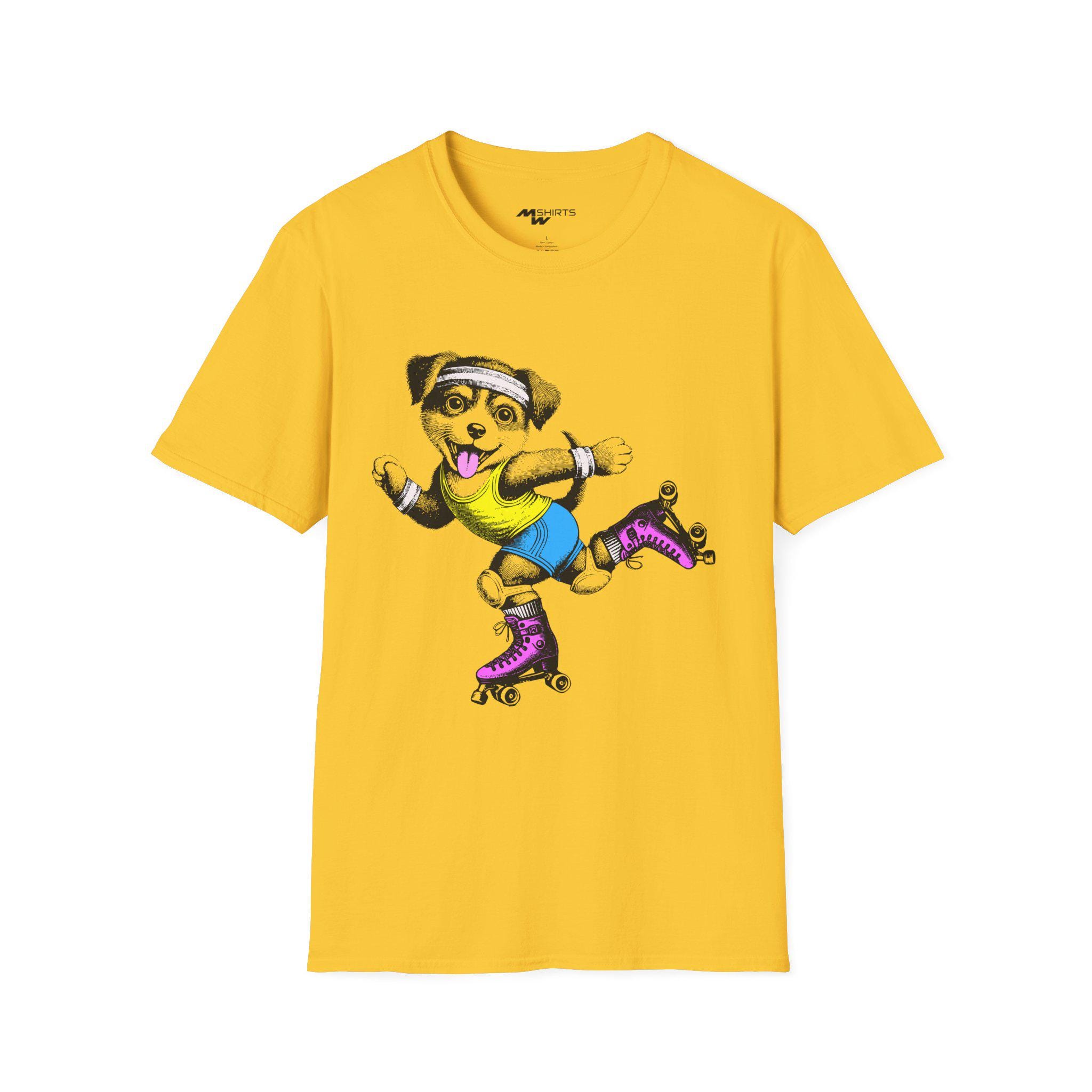 Dog Skate T-shirt: Fun Graphic Tee, Pet Lover Gift - Etsy