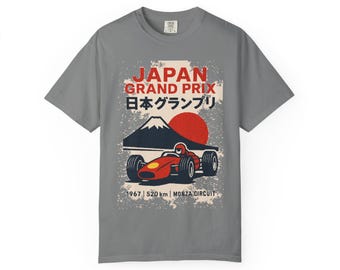Japan Grand Prix Racing Tee: Vintage Motorsport T-shirt - Etsy