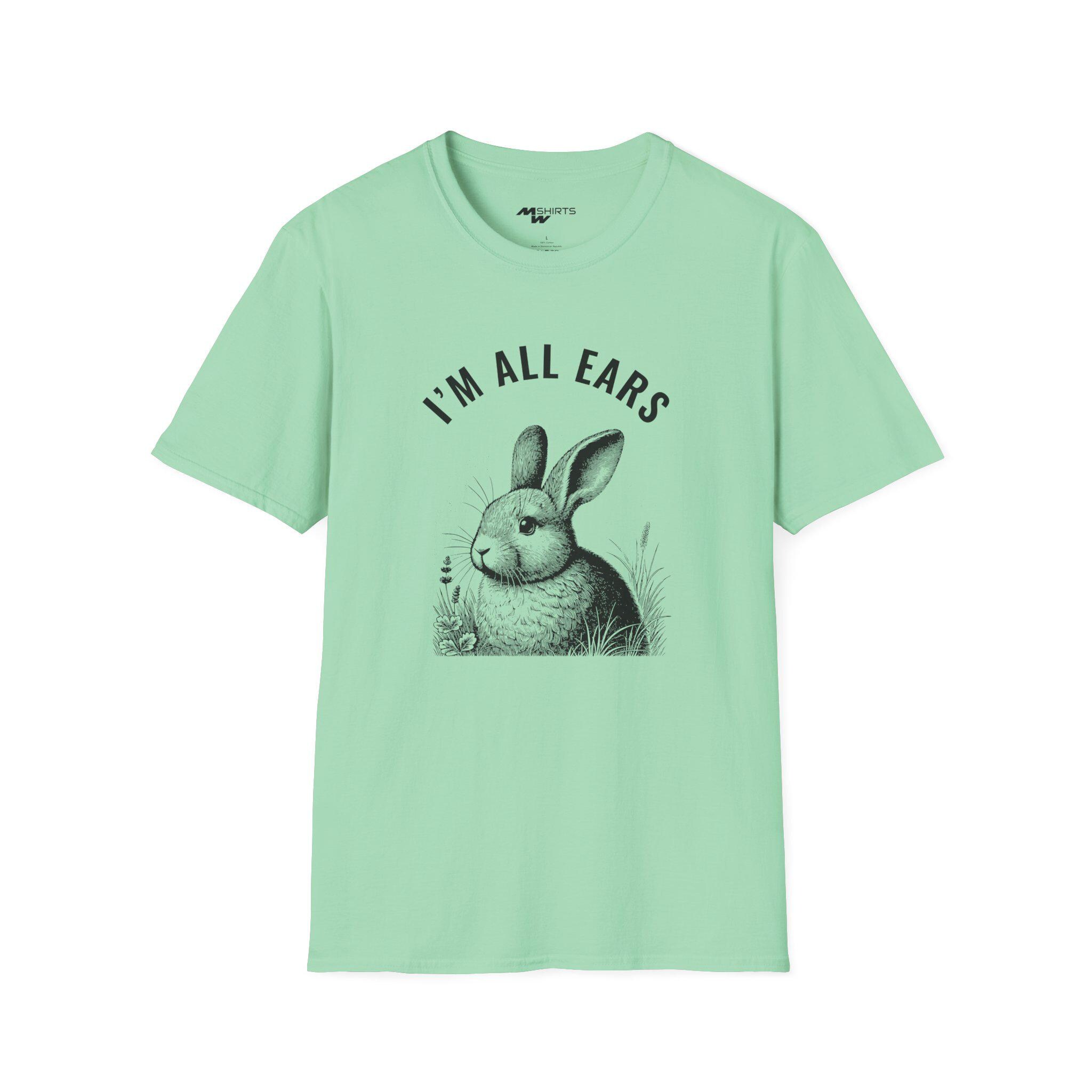 Bunny Engraved T-shirt: 