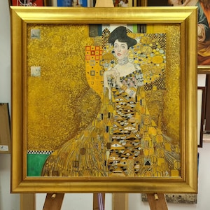 Gustav Klimt - Adele Bloch Bauer - 100 % hand-painted reproduction