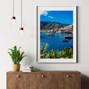 Stampa dell&#39;isola di Catalina, Arte dell&#39;isola di Catalina, Arte murale dell&#39;isola di Catalina, Stampa artistica dell&#39;isola di Catalina, Fotografia, California, Viaggi