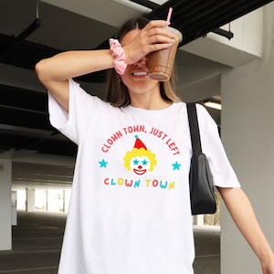Clown Town T-Shirt: Unisex Clowncore Graphic Tee