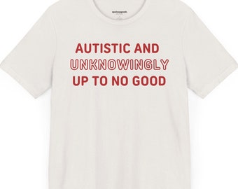 Camiseta unisex sobre autismo, "Tism The Season", divertida sobre autismo.