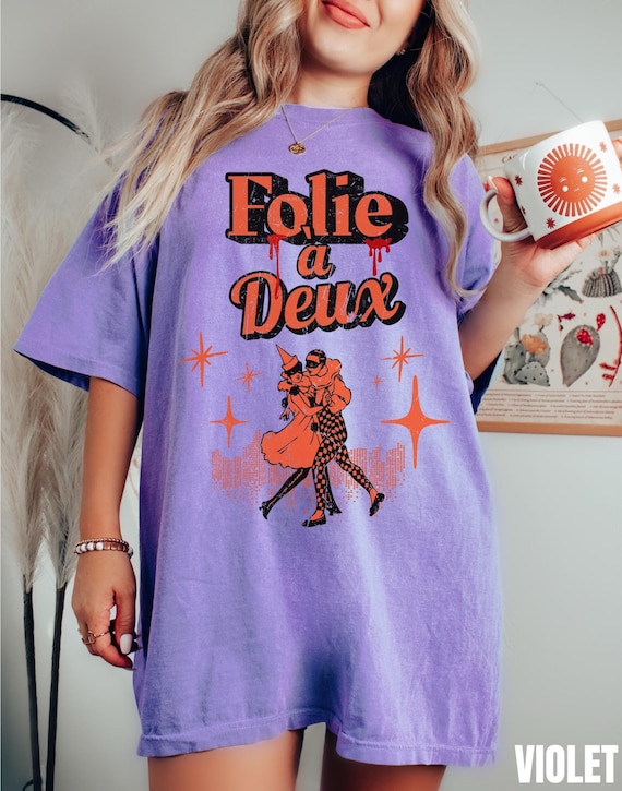 Folie a Deux Shirt, Clowncore, Clown Shirt, Pierrot Clown Shirt