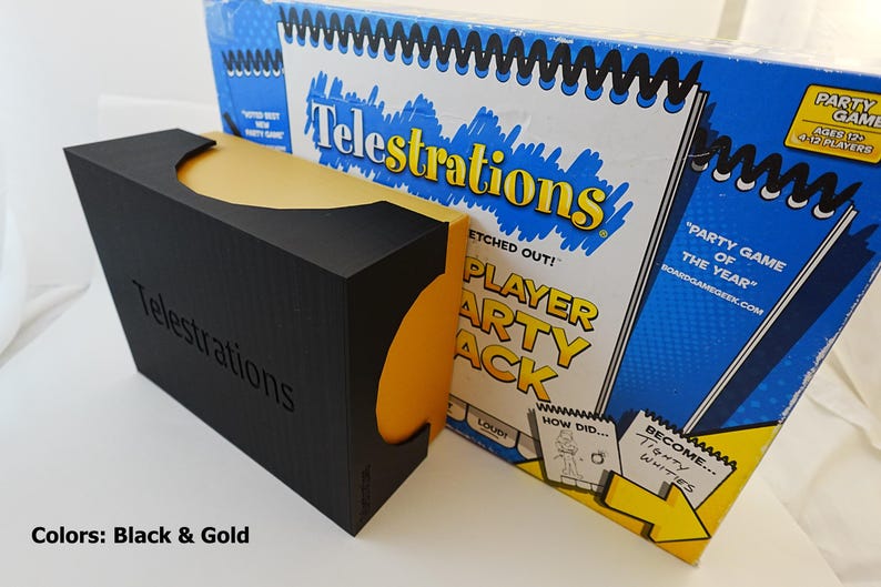 telestrations 12 player board game organizer