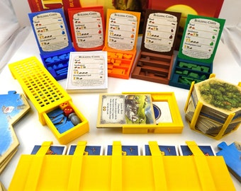 Settlers of Catan 5-6 Player Expansion Organizer: Original Colors