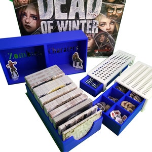 Dead of Winter Inserts for board game organization and faster set up
