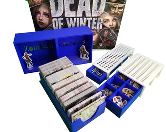 Dead of Winter Inserts for board game organization and faster set up