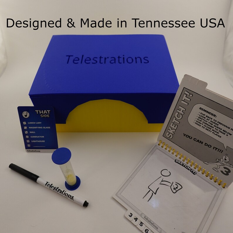 designed and made in the USA by GAME ON! ORGANIZERS