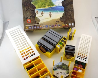 Robinson Crusoe Organizer - Adventures on the Cursed Island - helps with faster set up and tear down of the board game