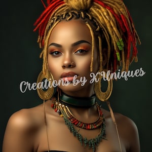 Sublimation , Black Woman, PNG, black girl boss,  locs, melanin, rasta, natural hair, locs, beautiful woman, bob marley, red, green, yellow