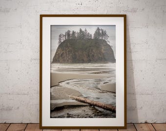 La Push Second Beach Photo, Pacific Northwest Seascape (Digital Download)