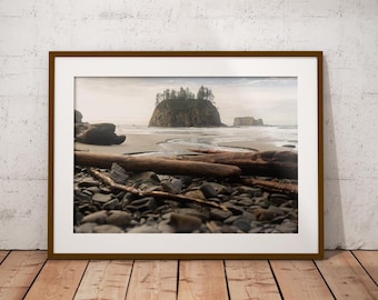 Second Beach Photo Print, La Push Washington Seascape, Pacific Northwest Wall Art