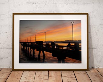 Edmonds Street Photo Print | Pacific Northwest Photography | Landscape Wall Art | Home Decor