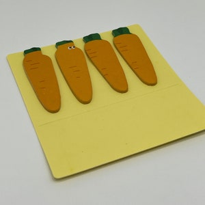 Note adesive di carota, schede per appunti, carta decorativa, forniture di cancelleria, note di promemoria Kawaii, adesivi per promemoria, regalo per amante della carota