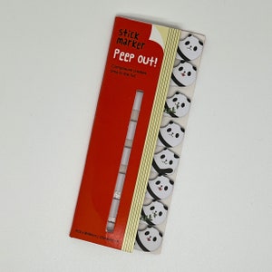 Notas adhesivas de panda, pegatinas de almohadilla de deco animal, pegatinas de álbum de recortes, regalo de amante de panda, notas recordatorias de animales de Kawaii, almohadillas de deco de animales
