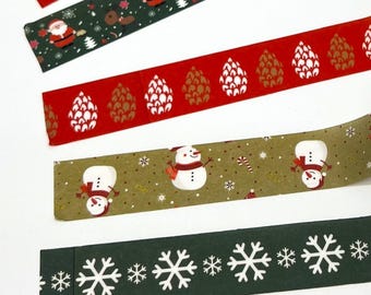 Christmas Washi Tape, Festive Washi, Winter Planner Washi, Gift Wrapping Tape, Crafting Tape, Decorative Washi, Celebration Washi