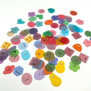 Emotie Washi-stickers, stickers leraar, stickers beloningsgrafiek, emotiestickers, dagboekbenodigdheden, plakboekbenodigdheden, Bujo-benodigdheden