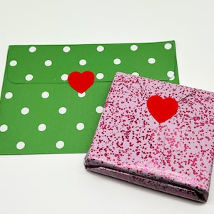 Adesivos de selo de dia dos namorados, adesivos de papel de selo, adesivos de vedação de envelope em formato de coração vermelho, suprimentos para fazer cartões, embrulho de presente, decoração de festa