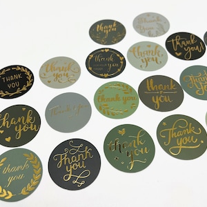 Pegatinas de agradecimiento, etiquetas para regalos de empresa, tarjetas de regalo para bodas, sellos para sobres de cartas, pegatinas para envolver regalos, sellos para invitaciones de boda