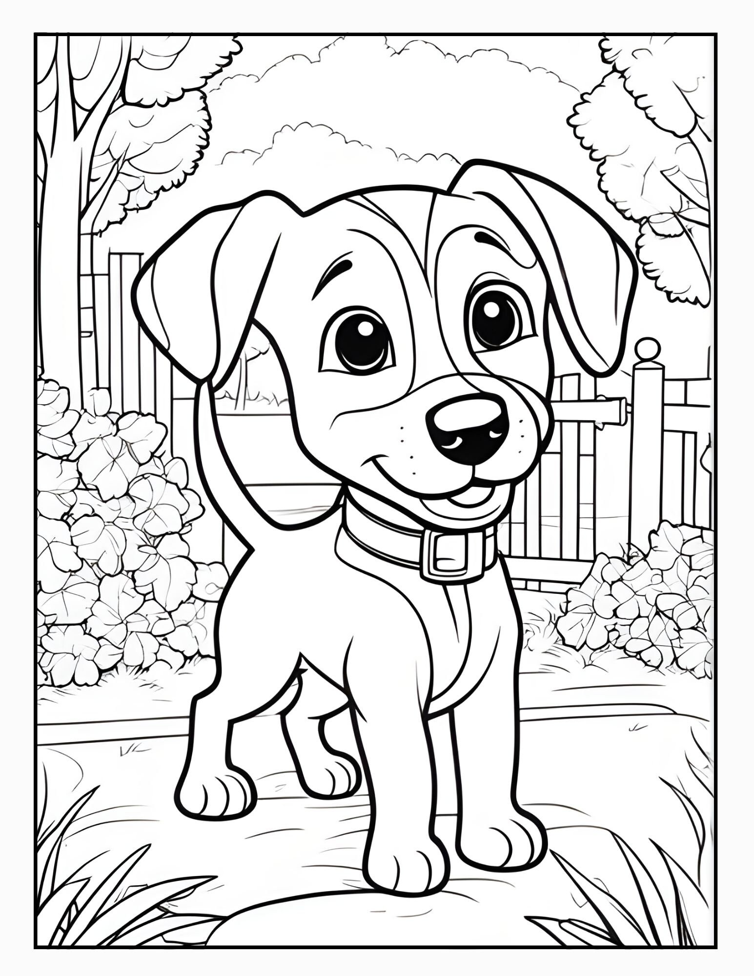 Cute Animal Coloring Printable Pages, Coloring Pages for Kids, Animal ...