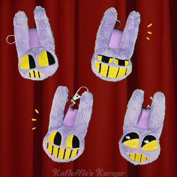 Jax the Amazing Digital Circus Plush Clip - Etsy