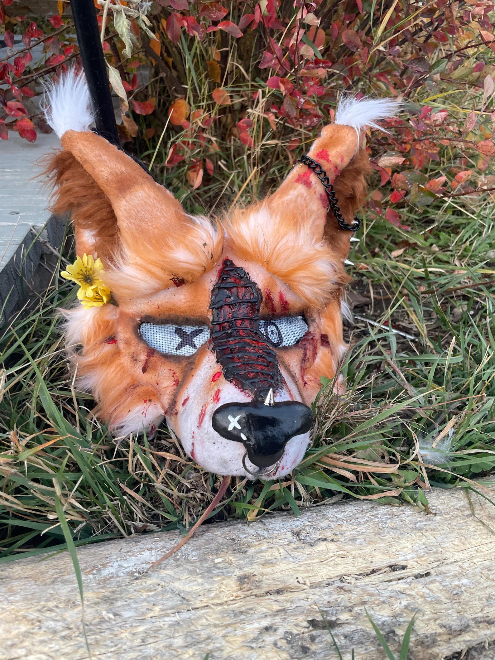 Gore Fox Mask Etsy UK