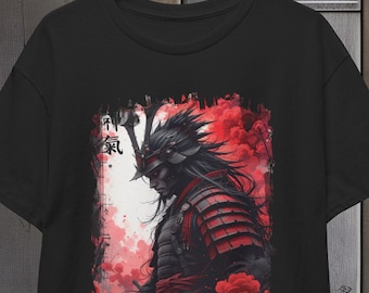 Samurai Tee, Japanese Warrior Shirt, Cool Samurai T-Shirt, Asian History Top, Unisex Graphic Tee, Samurai Warrior Clothing