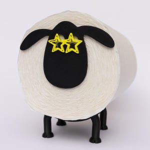 Toilet Paper Holder Star Sheep Bathroom decoration and gift.
