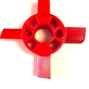 Yamaha G1 Golf Cart Starter/Generator/Alternator Red 4 blade Fan