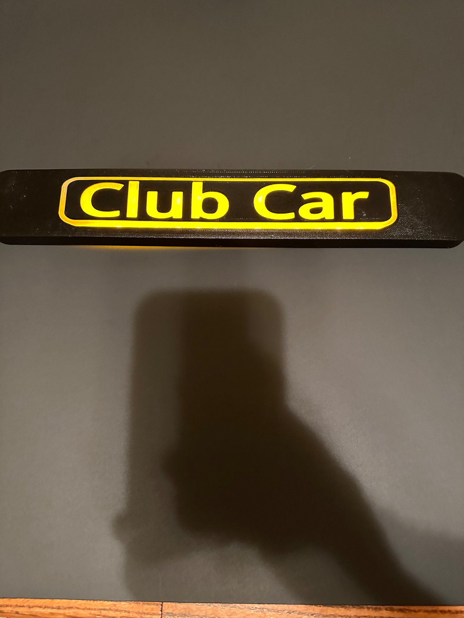 Upgrade Your Club Car DS with a Unique Golf Cart Emblem - Personalized  engraved and measuring 17-3/4 inches by 2-1/4 inches