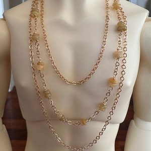 SD17+ BJD Opal Necklace