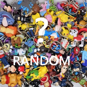 May include: A large collection of colourful keychains featuring various cartoon characters, animals, and designs. The keychains are made of different materials, including plastic, metal, and fabric. The keychains are arranged in a random order, creating a visually appealing and diverse assortment.
