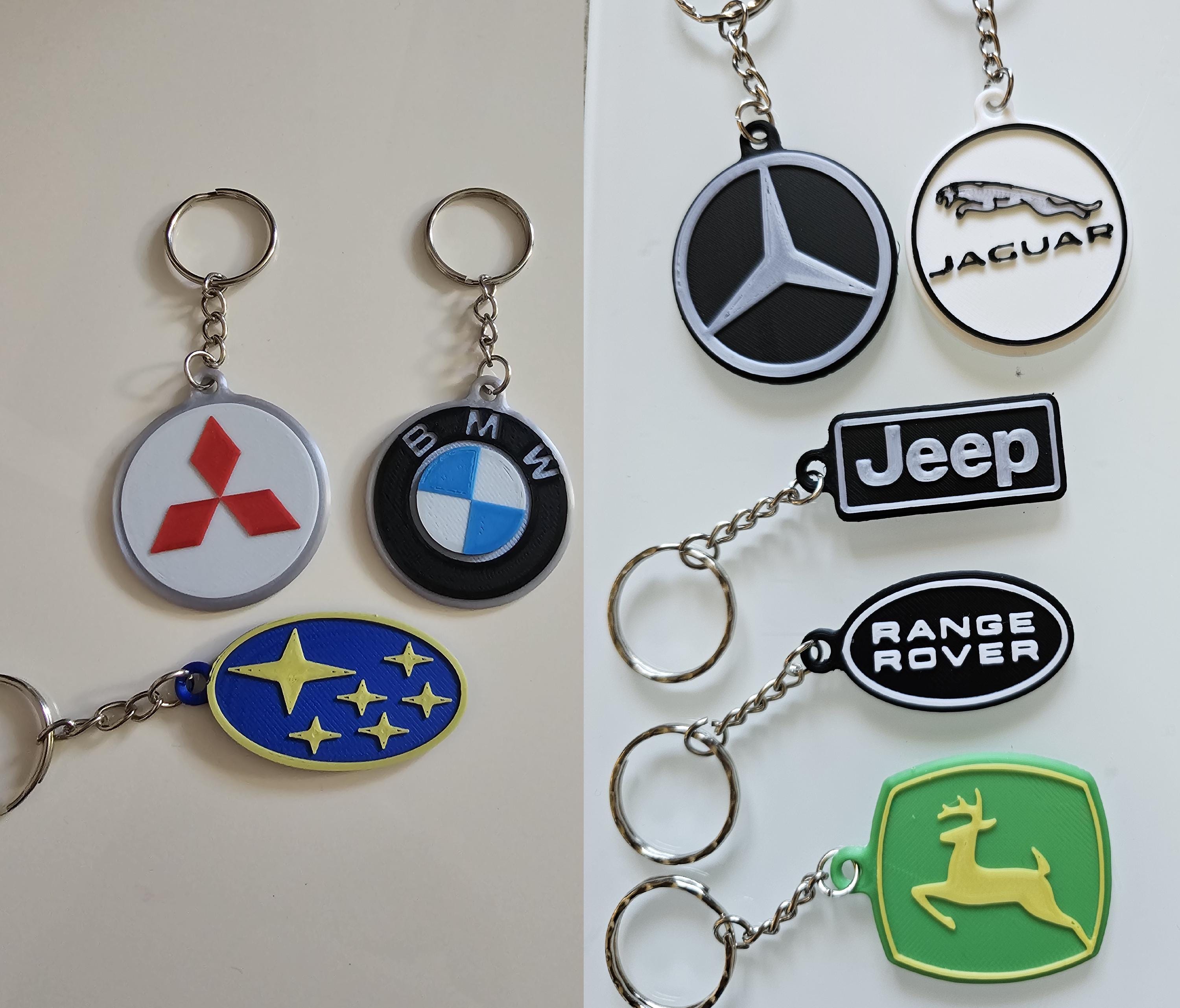 Porte-clés 3D Métal Logo Alfa Romeo – Badge Emblème Universel Giulia, Stelvio, Mito, Giulietta, 147, 156…