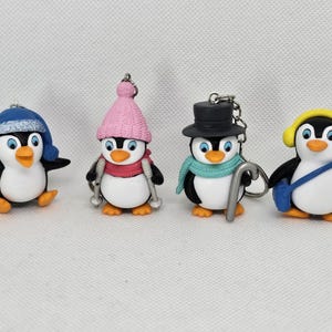 Lot De 19 Porte-clés Vintage Pingouin – Star Awards – GA école – Lanières