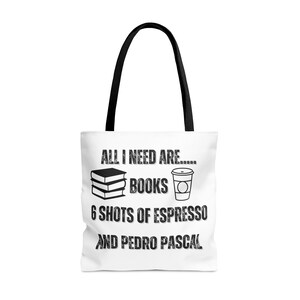 Pedro Pascal Tote Bag (AOP)