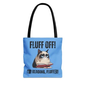 Fluff Off Tote Bag (AOP)